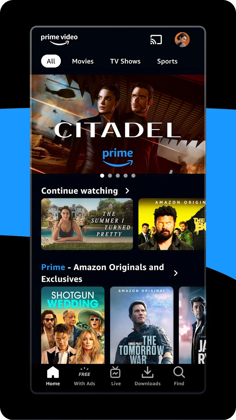 Amazon Prime video mod apk